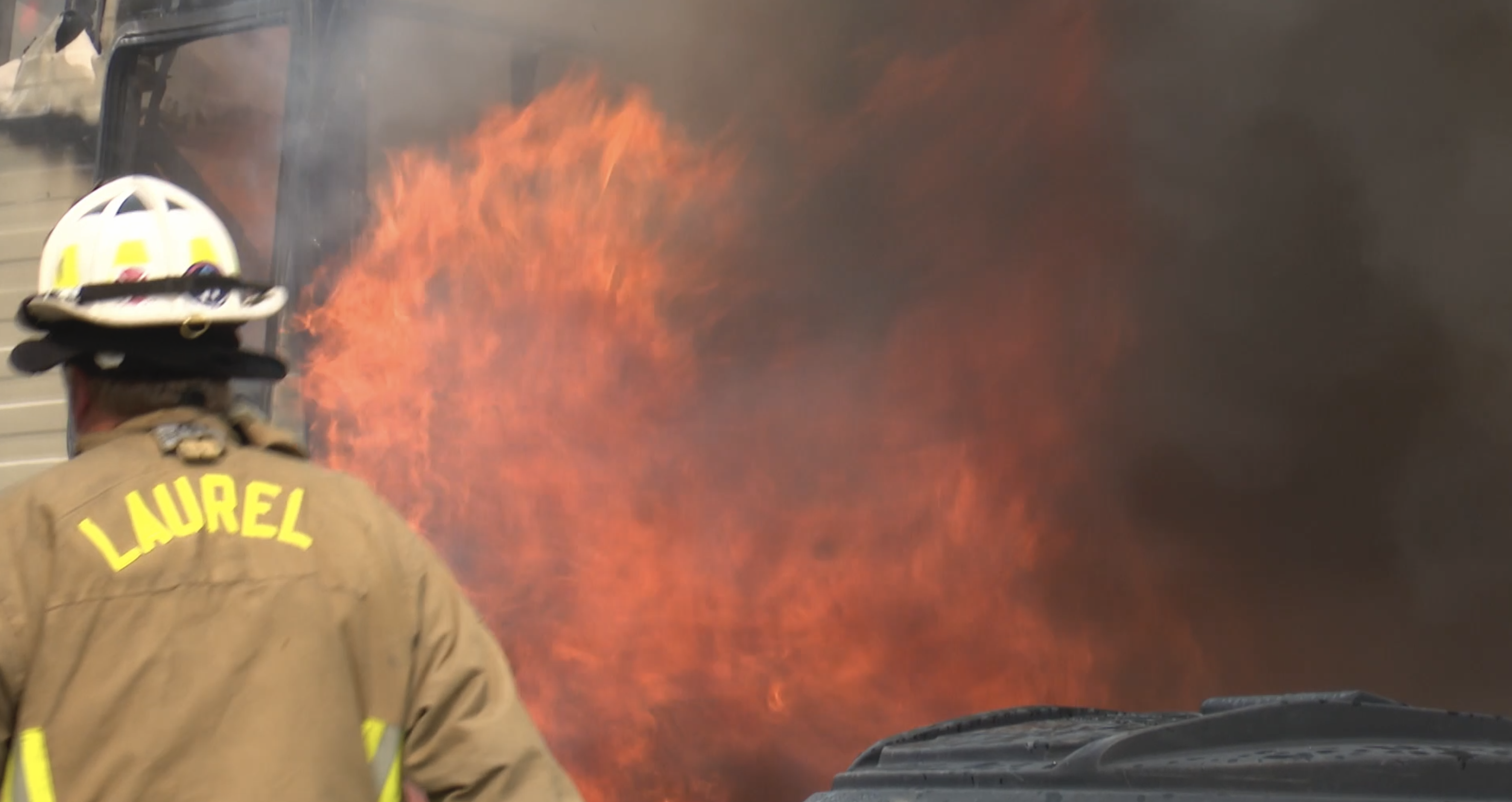 Multiple-structure fire in Laurel sends one to hospital - Vimarsana News